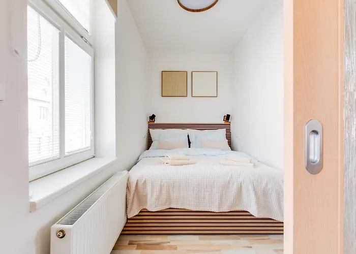 Comfy With Bedroom Nook Apartment Prague
